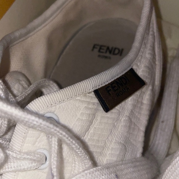 Fendi Sneakers size 38 . Slightly worn , clean great style and comfortable. - Picture 3 of 4